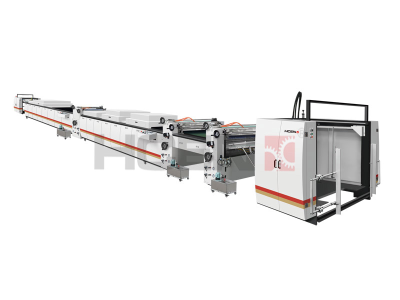 HCSG-1200/1400SD(厚紙)全自動UV三機(jī)座全面上光過油機(jī)